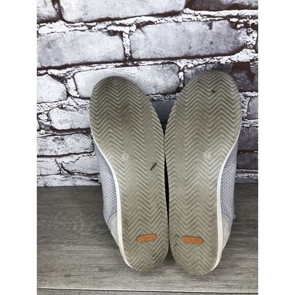 Ara Light Gray Knit Fabric Lace Up Casual Sneakers Women Sz 9.5M US/40EU/7UK - Picture 6 of 16